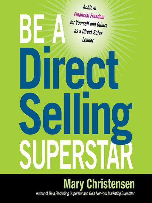 Title details for Be a Direct Selling Superstar by Mary Christensen - Available